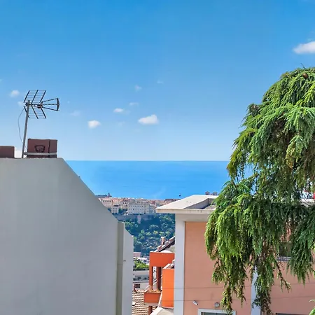 Hauteur De Monaco - Vue Mer, Port & Palais - Ha Apartment Beausoleil